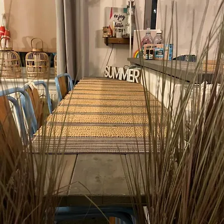 Boho Am Hafen,mit Fahrradern *