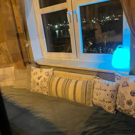 Boho Am Hafen,mit Fahrradern アパート シフィノウイシチェ